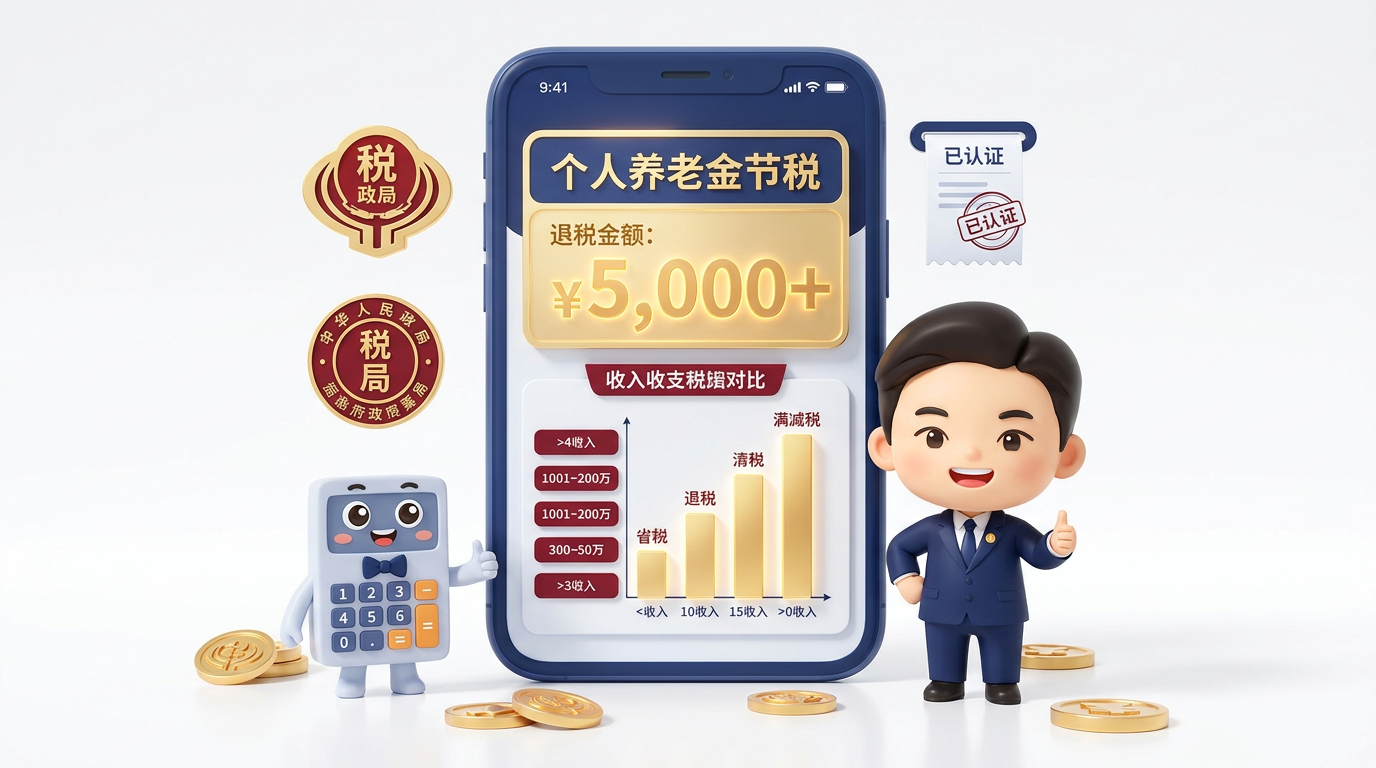 个人养老金节税计算