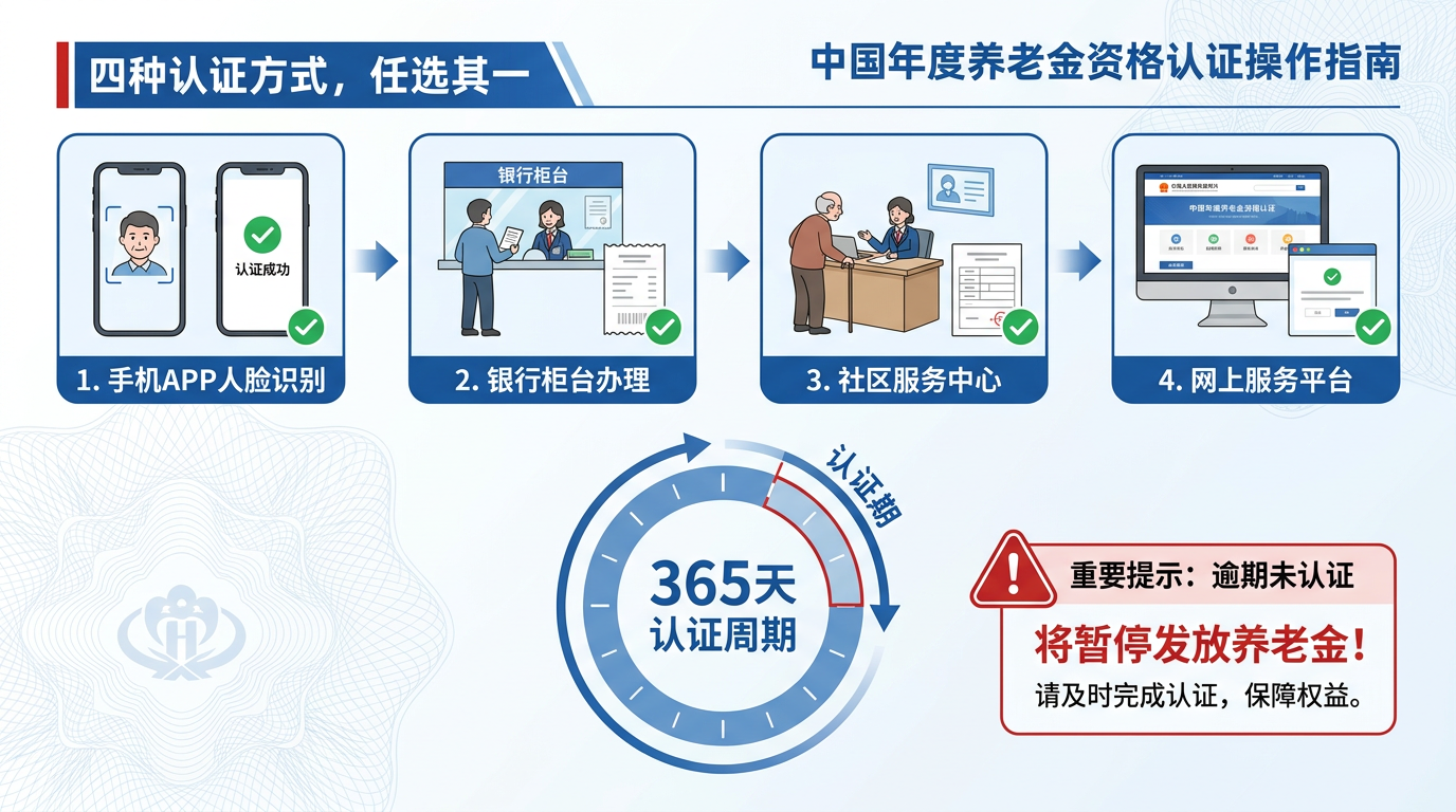 养老金认证指南