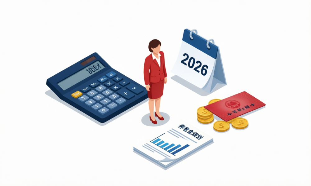 2026年养老金缴费基数上调与个人养老金账户规划主题插图