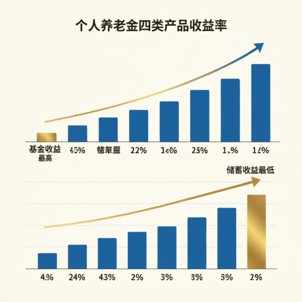 四类个人养老金产品收益率对比