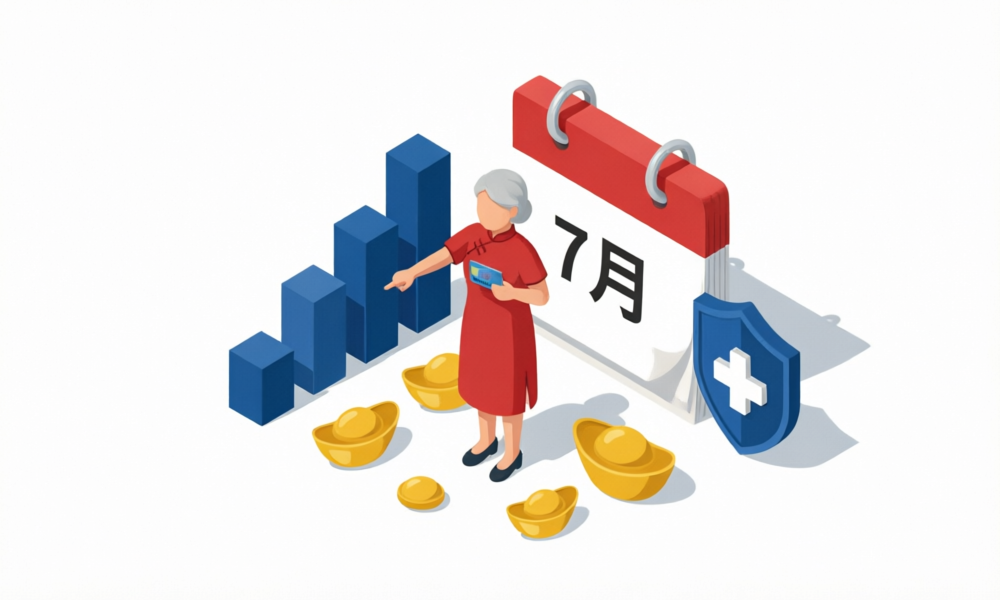 退休人员养老金医保返款上调主图
