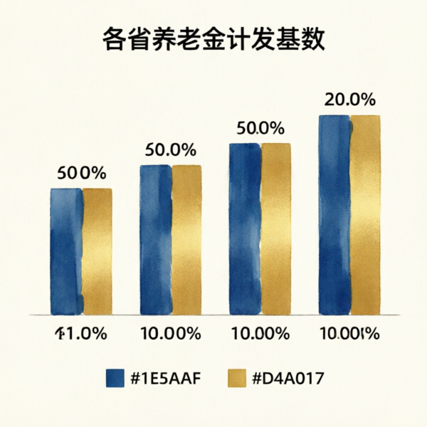 2026年各省养老金计发基数对比