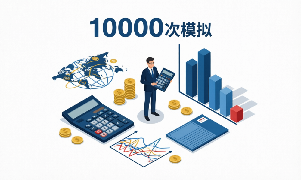 精算师麦尼分析养老资产配置蒙特卡洛模拟结果