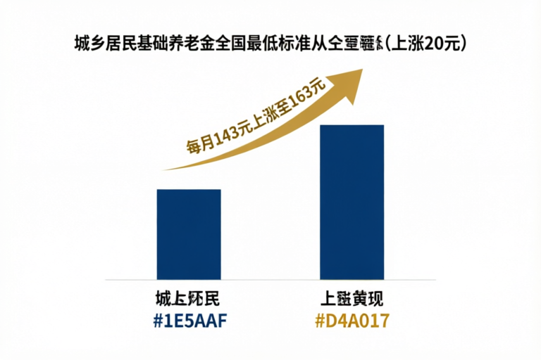 城乡居民基础养老金全国最低标准从143元提高至163元