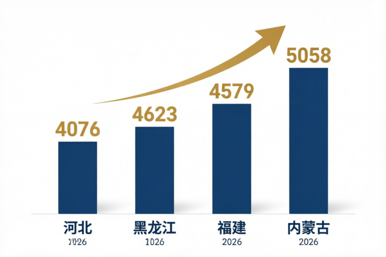 四省2026年社保缴费基数下限对比