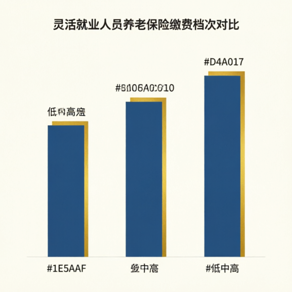 灵活就业养老保险缴费档次对比