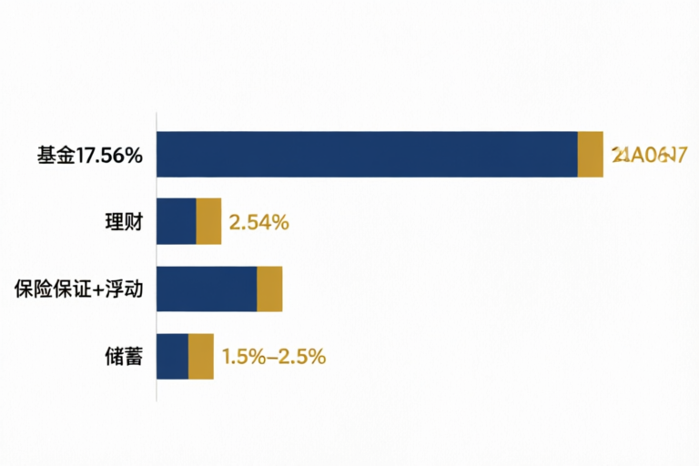 个人养老金4类产品2025年收益对比