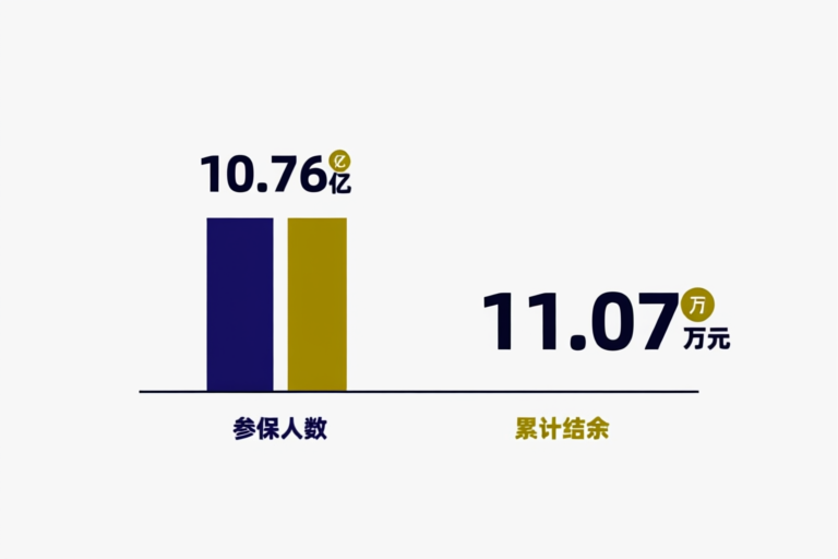 中国养老保险参保数据图表