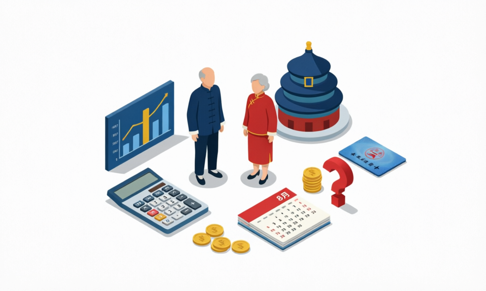 2026年养老金调整两种方案对比算账