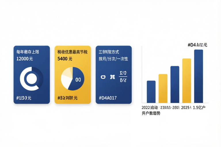 个人养老金缴存额度与税收优惠数据对比图