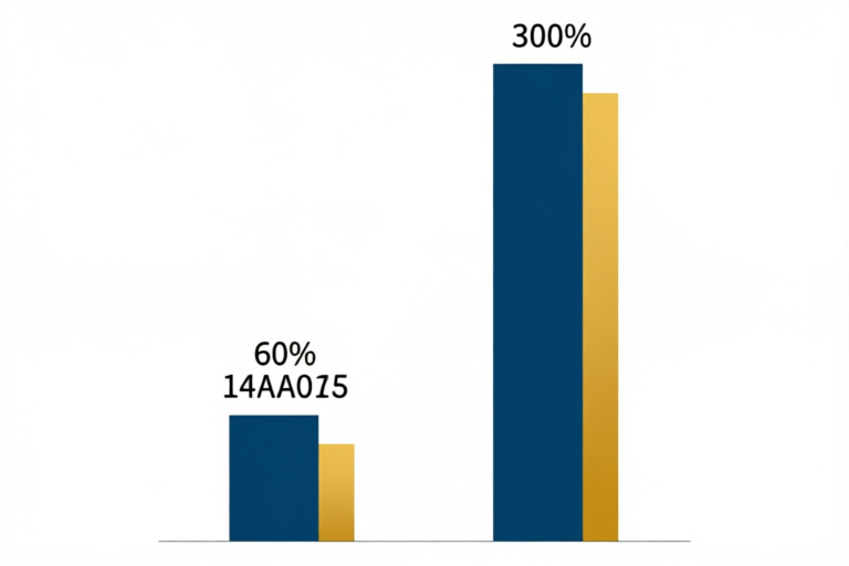 60%与300%缴费基数养老金对比图