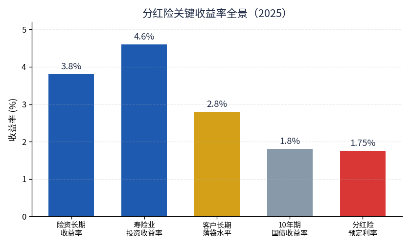 分红险关键收益率全景（2025）